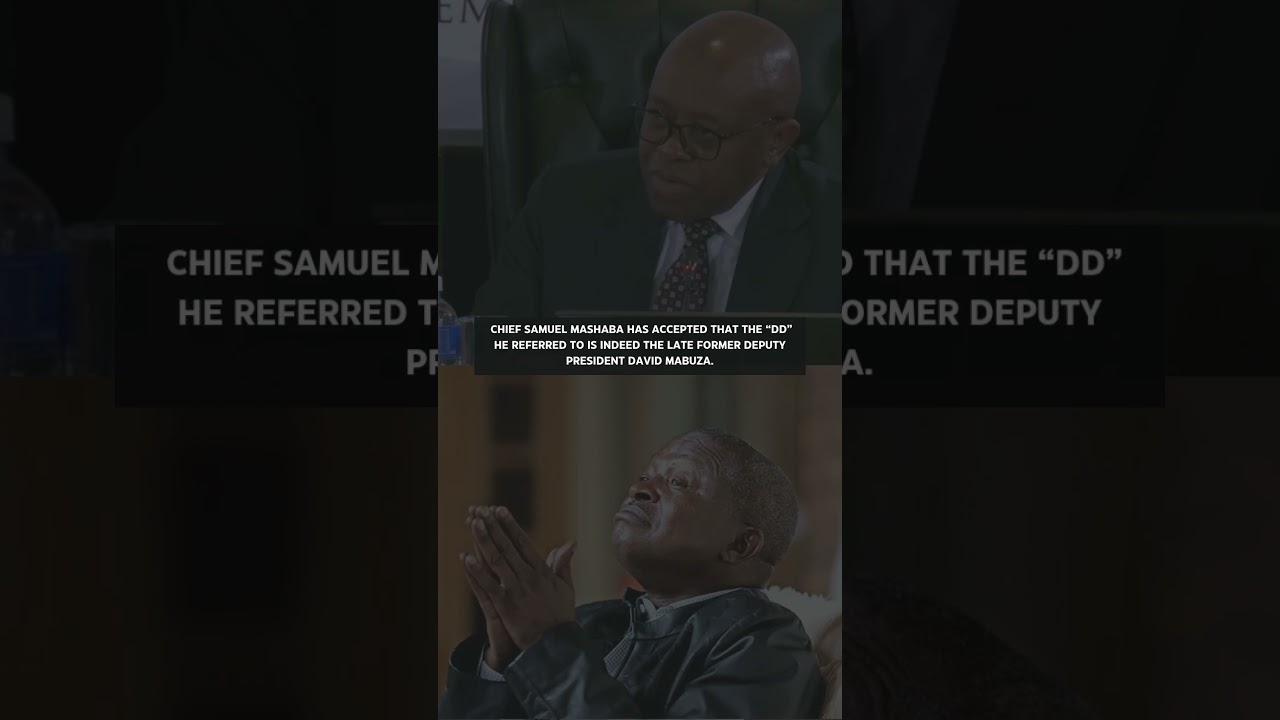 W&oacute;dz Samuel Mashaba potwierdził, że &bdquo;DD&rdquo; odnosiło się do zmarłego byłego wiceprezydenta Davida Ma...