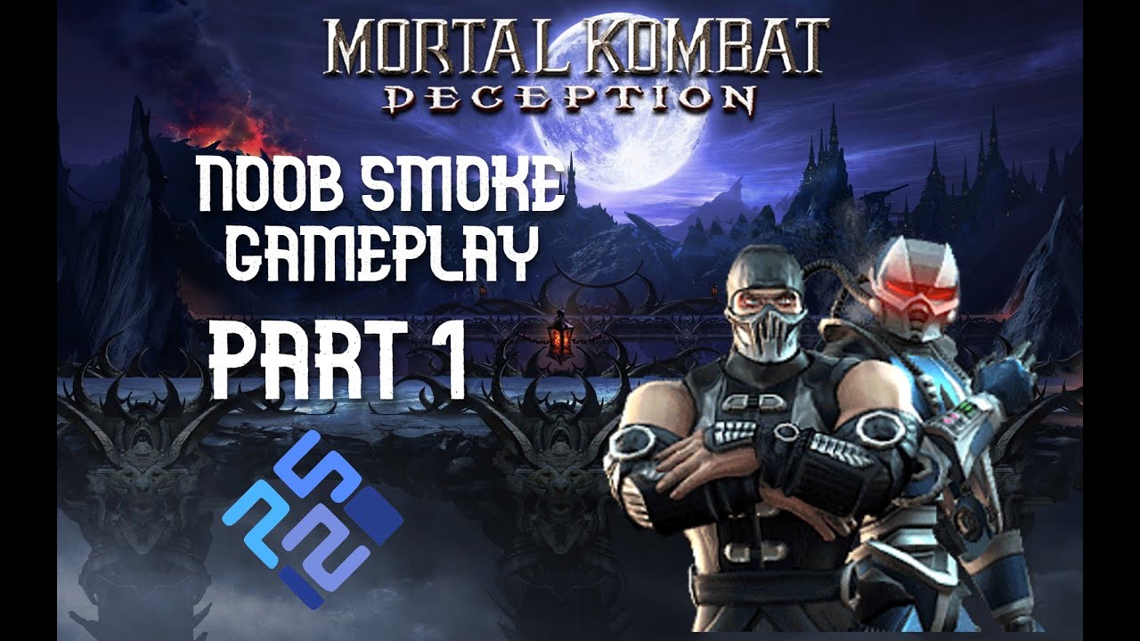 Mortal Kombat Deception Noob Smoke Gameplay PS2 (PCSX2) Part 1