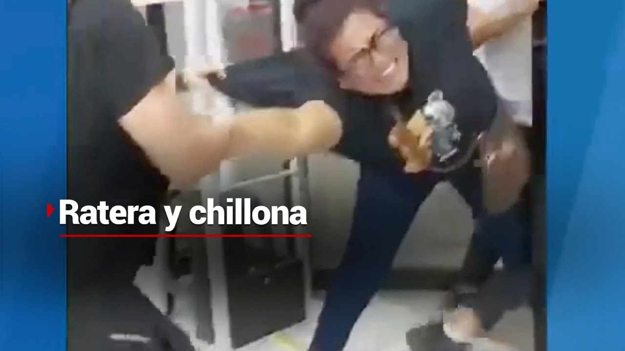 &iexcl;Ratera y chillona! | La cachan robando ropa interior y arma tremendo esc&aacute;ndalo para que la suelten
