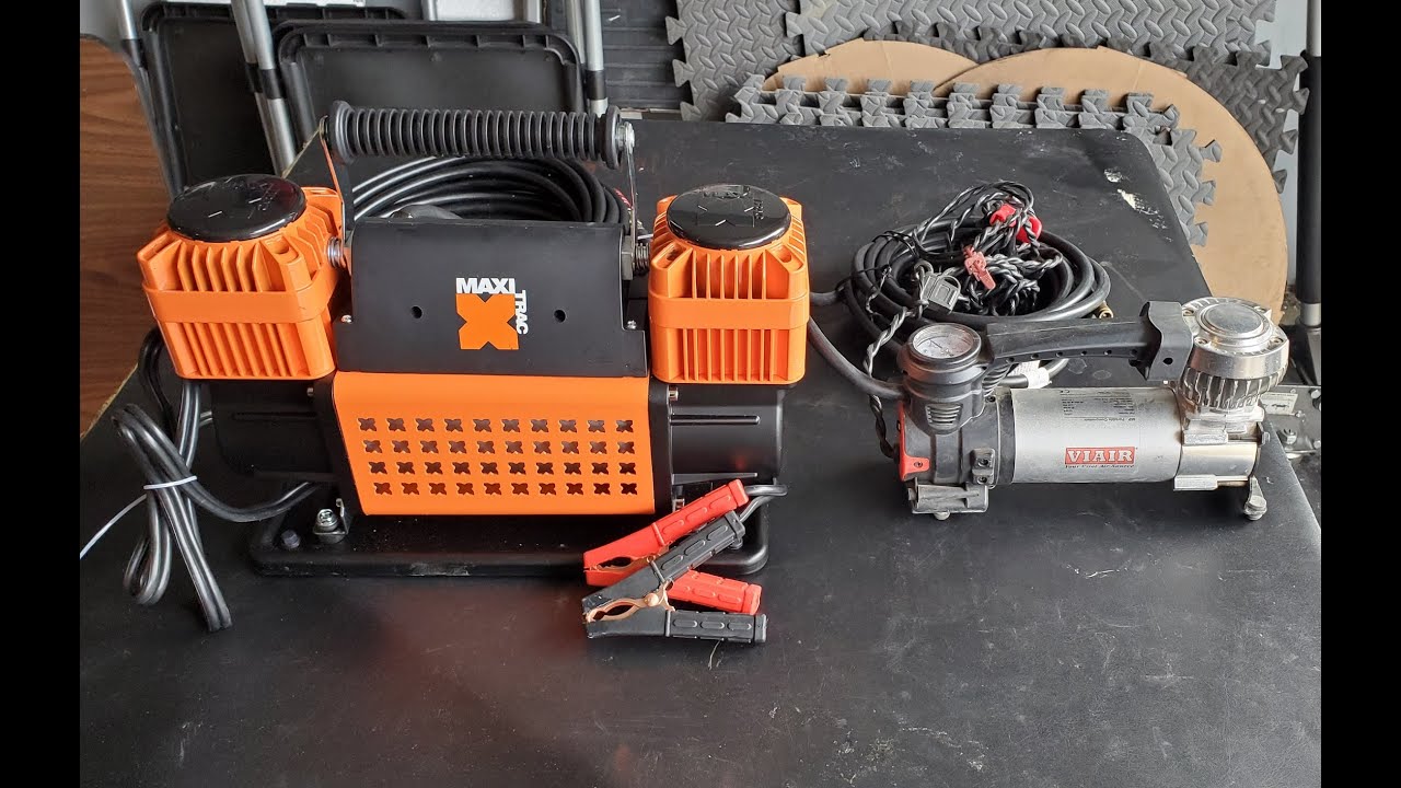 Napa Maxi Trac 300LPM Air Compressor - Air Up 10 PSI in 4 Tires in 60 Seconds!