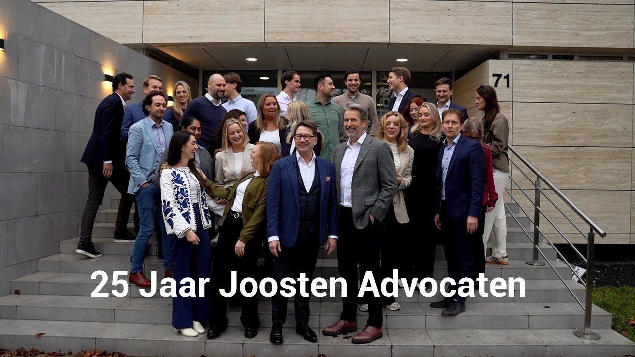 25 Jaar Joosten Advocaten
