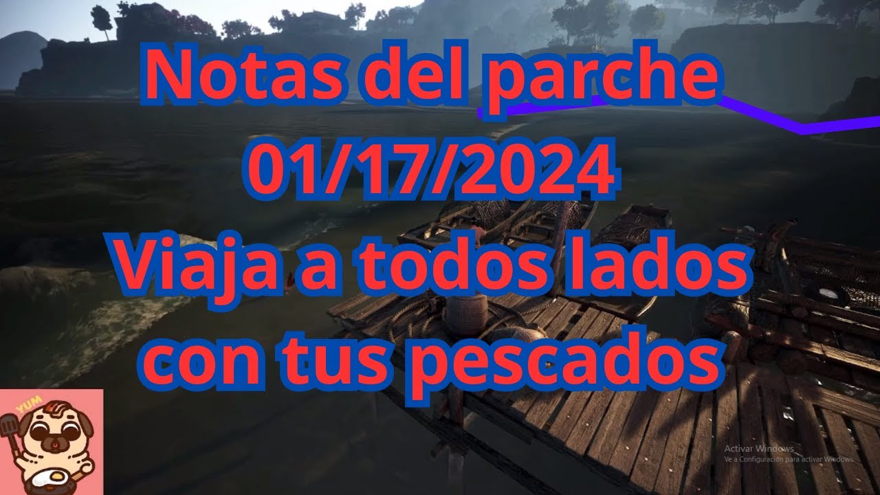 Viaja en el magnus con todo y pescados - Notas del parche BDO 01/17/2024
