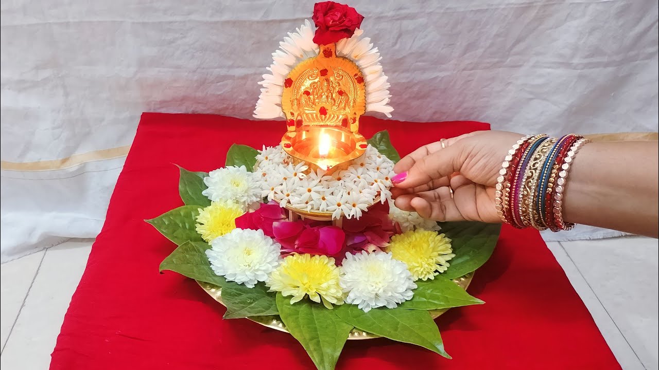 కామాక్షి దీపం అలంకరణ || Kamakshi Deepam Decoration || Kamakshi Deepam