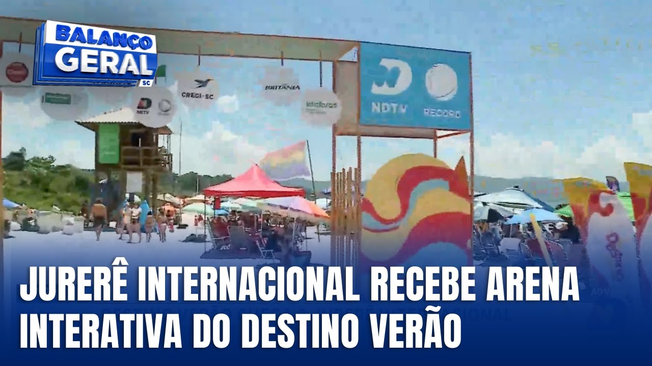 Arena interativa do Destino Verão agita Jurerê Internacional