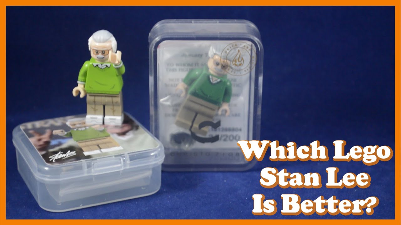 Is Christo a Scam in 2023? Custom Lego Stan Lee Minifig Review (Christo vs Lifebrick)