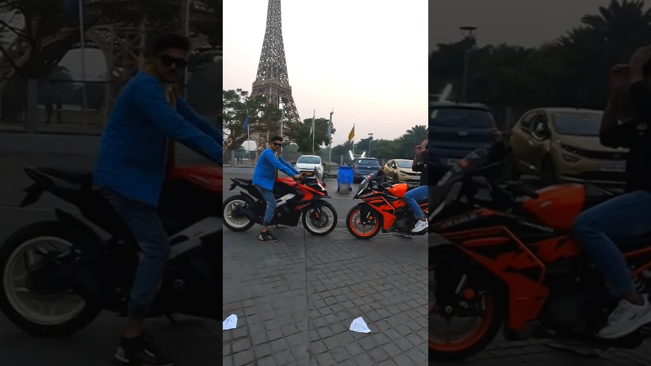 ktm Rc 200 New Model 2022 vs Rs 200 bs 6 🔥#ktmrc200 #rs200 #short #shorts #viralshorts #views