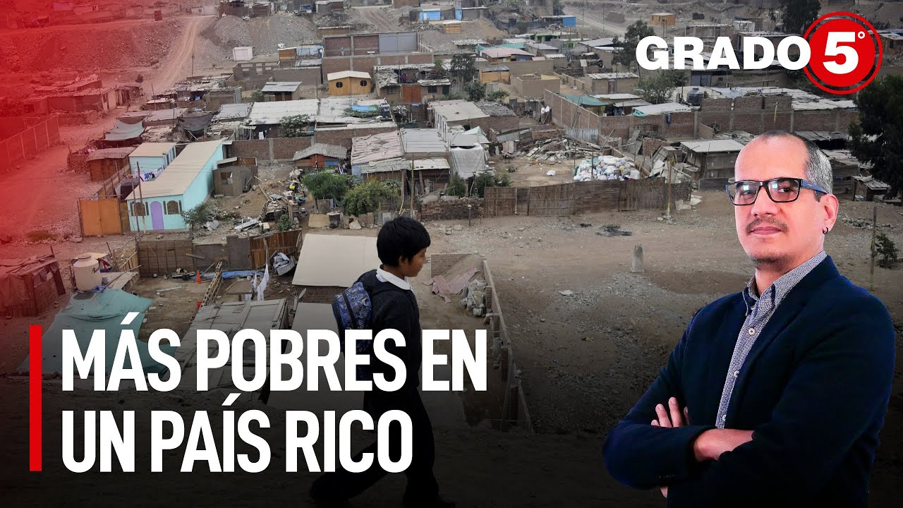 M&aacute;s pobres en un pa&iacute;s rico | Grado 5 con David G&oacute;mez Fernandini