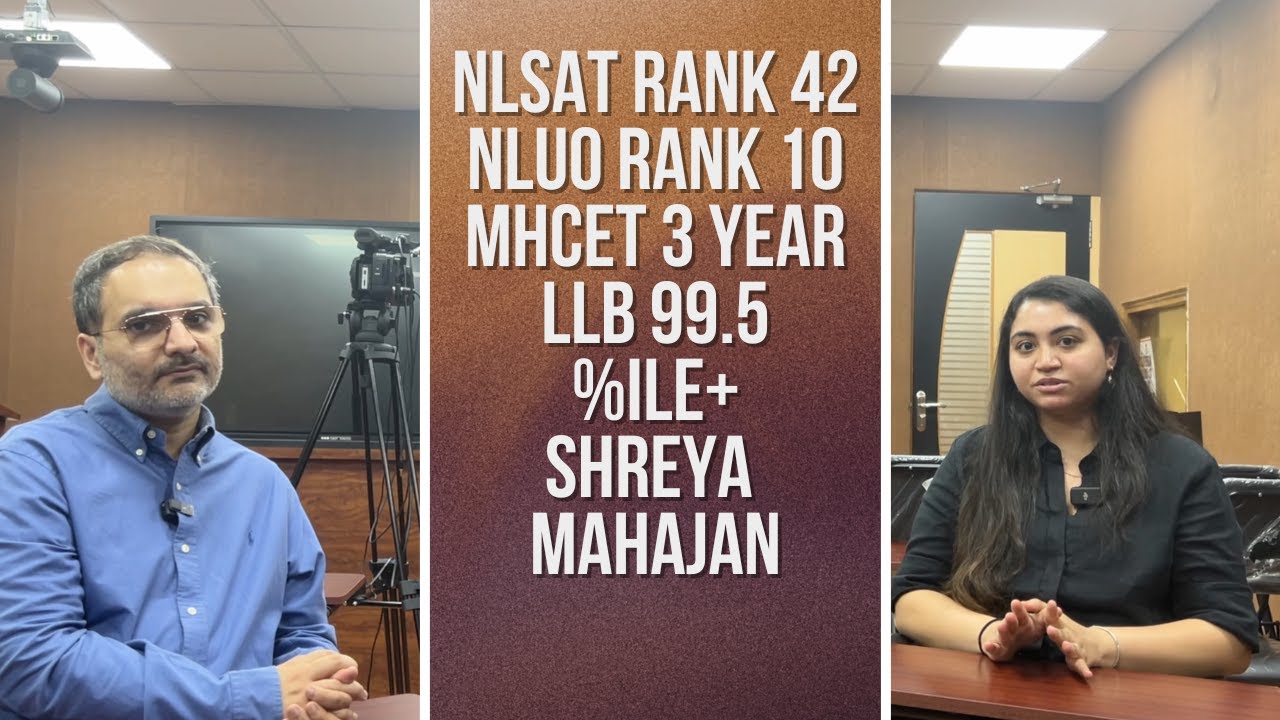 NLSAT LLB 2027 Preparation | Shreya Mahajan | NLSAT 2025 Rank 42 | NLU-O Rank 10