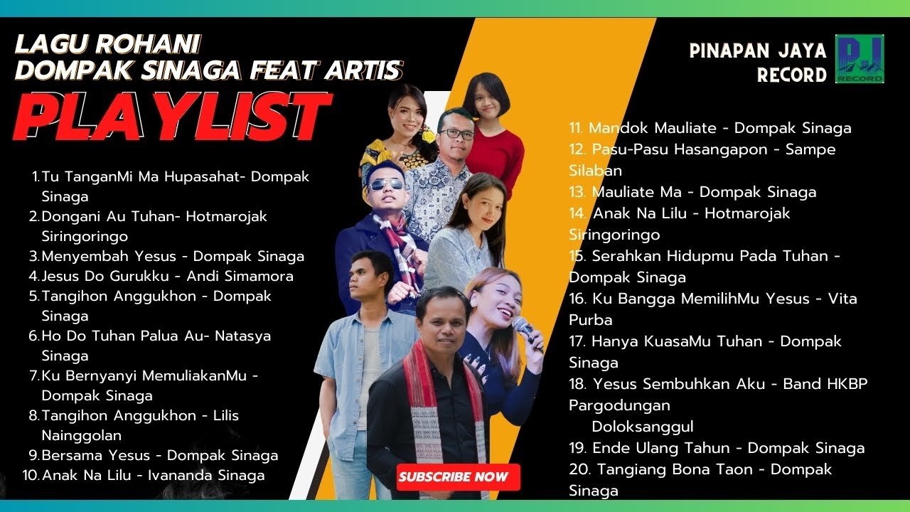 LAGU ROHANI DOMPAK SINAGA  Feat ARTIS (Official Audio)