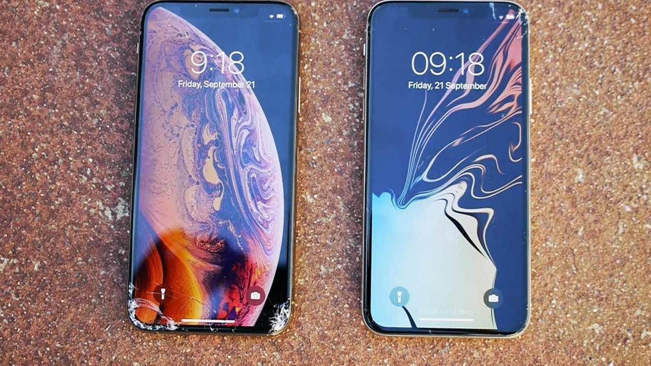 iPhone XS vs iPhone X DROP TEST! Is it Really Stronger?