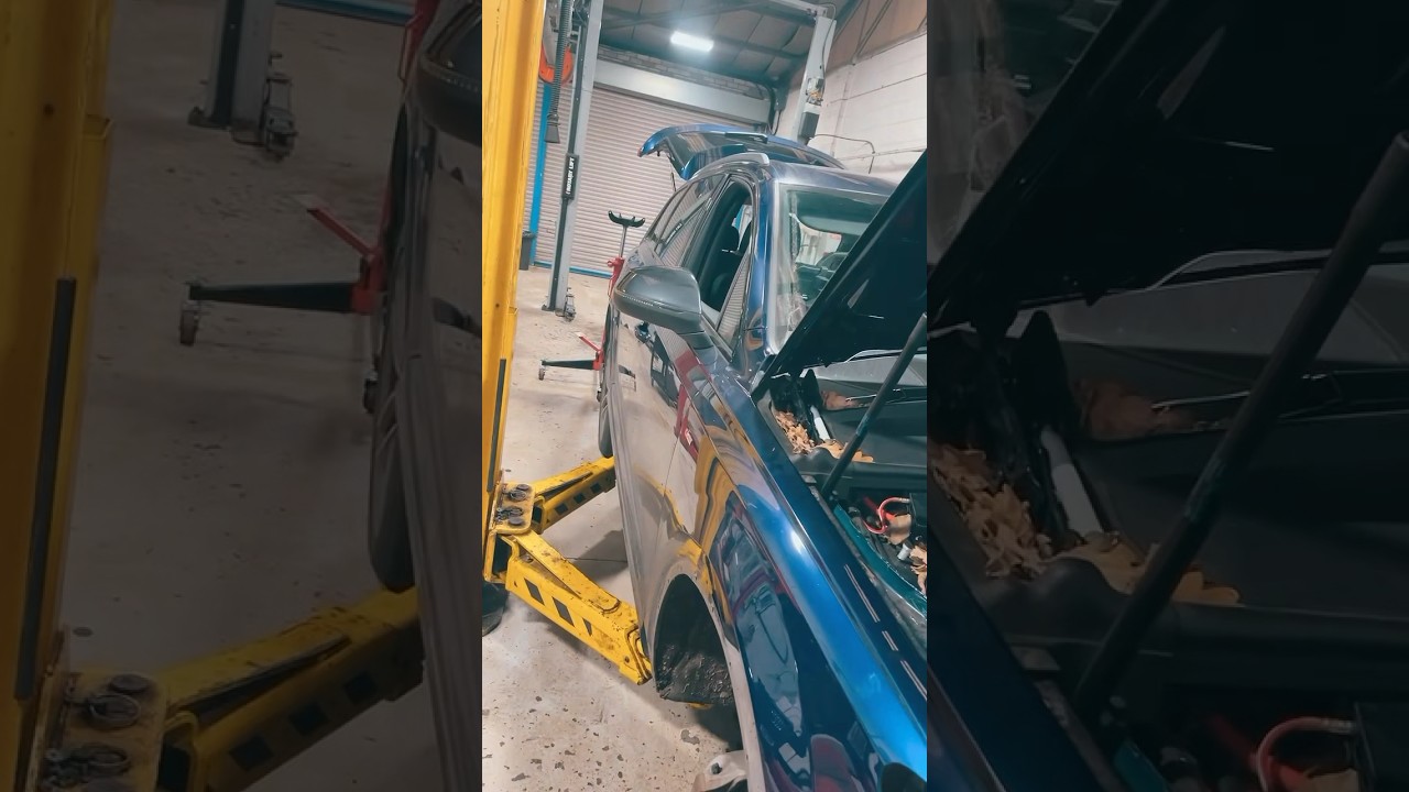 2018 Audi Q7 Hybrid Starter & Alternator #audi #sq7 #repair #garage #mechanic #automobile #workshop