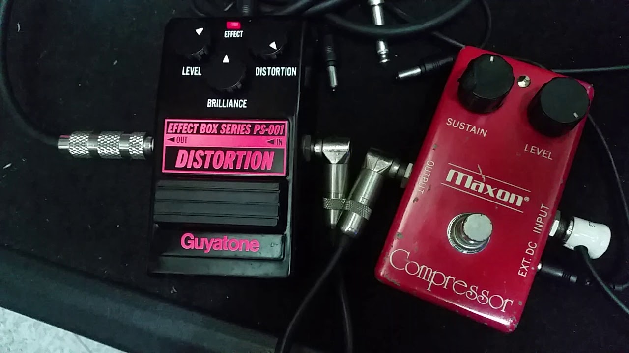 Playthru Guyatone PS-001 Distortion Japan 80s