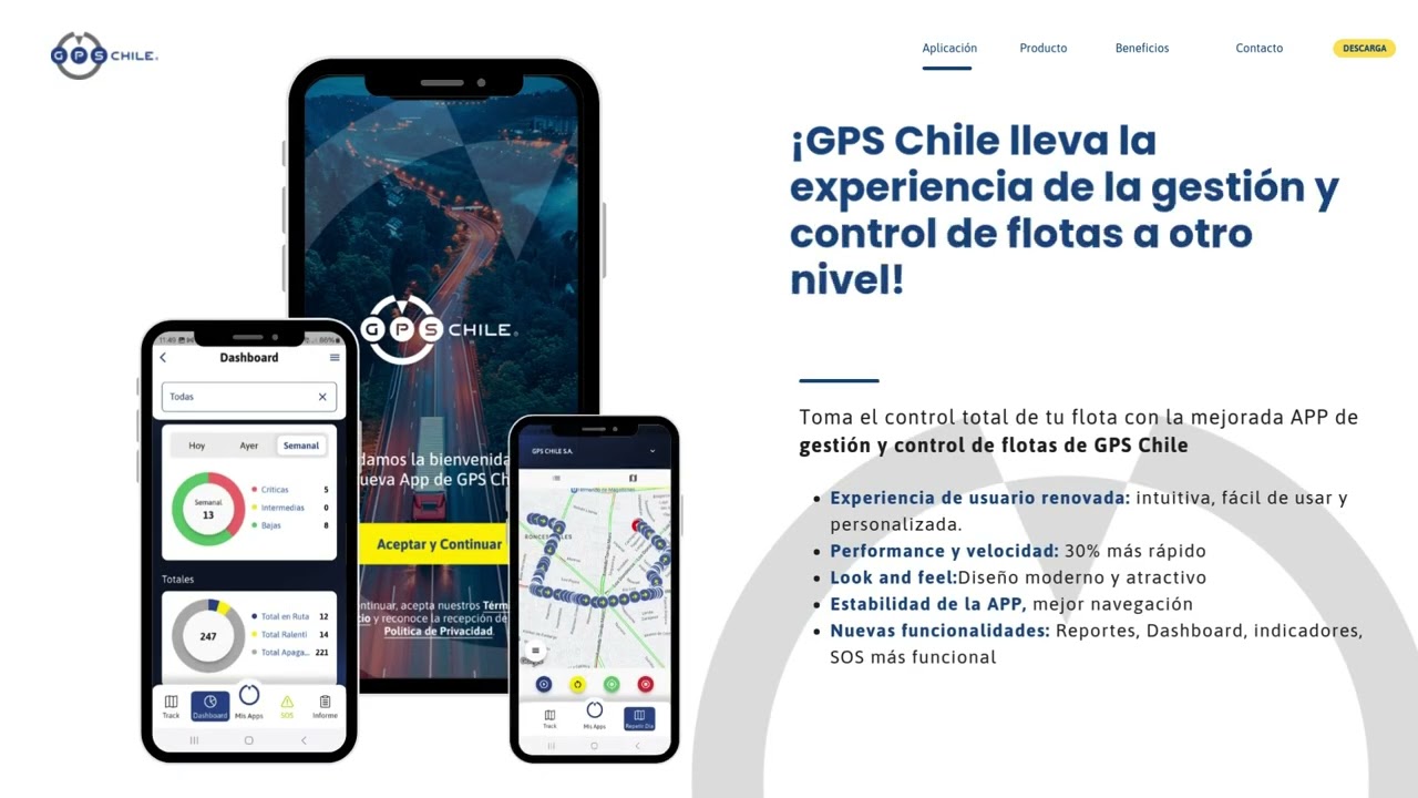 Nueva APP GPS Chile