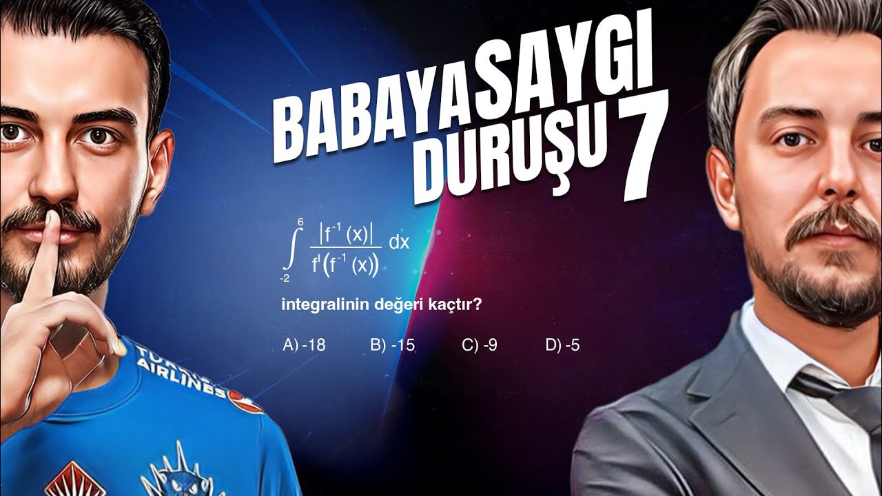 TÜREV DELİK BULUR, İNTEGRALLER HEDEF BULUR.