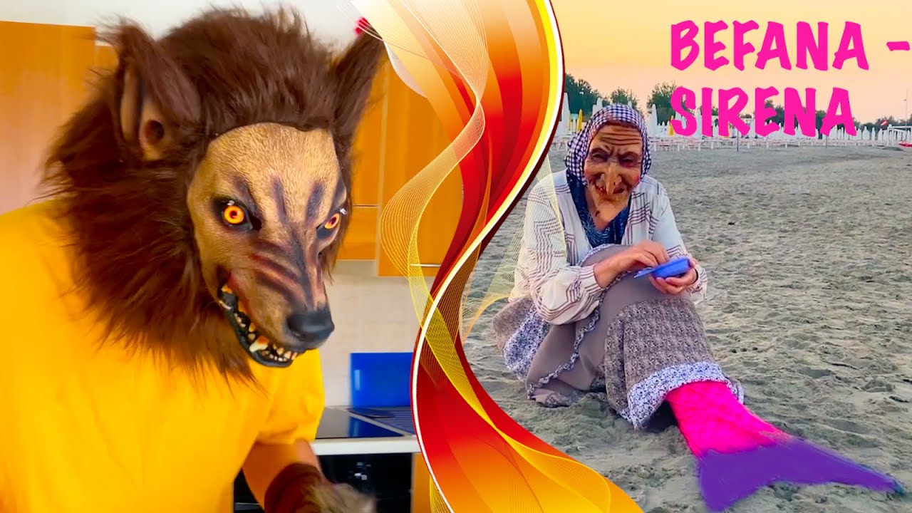 Il Lupo mannaro transforma la Befana in una sirena