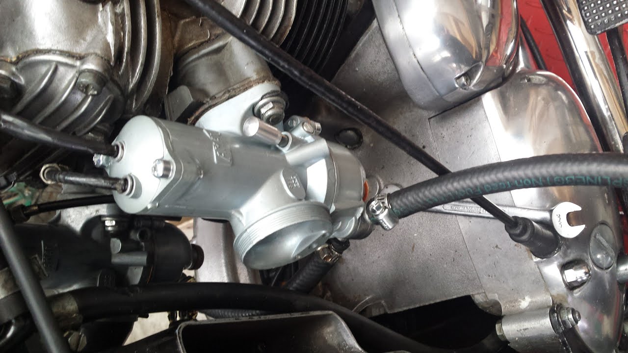Triumph T140/T120 Amal Twin Carb Carb Balancing