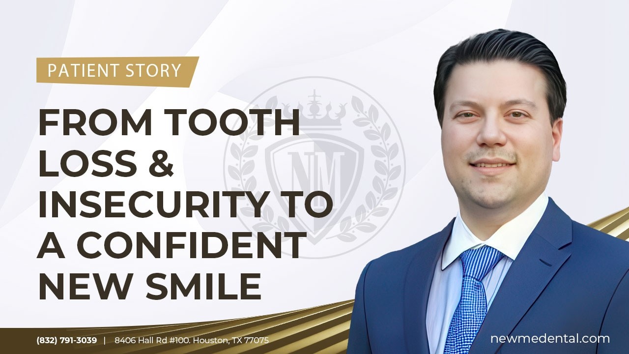 Houston Dental Implants Patient Story: From Tooth Loss & Insecurity to a Confident New Smile