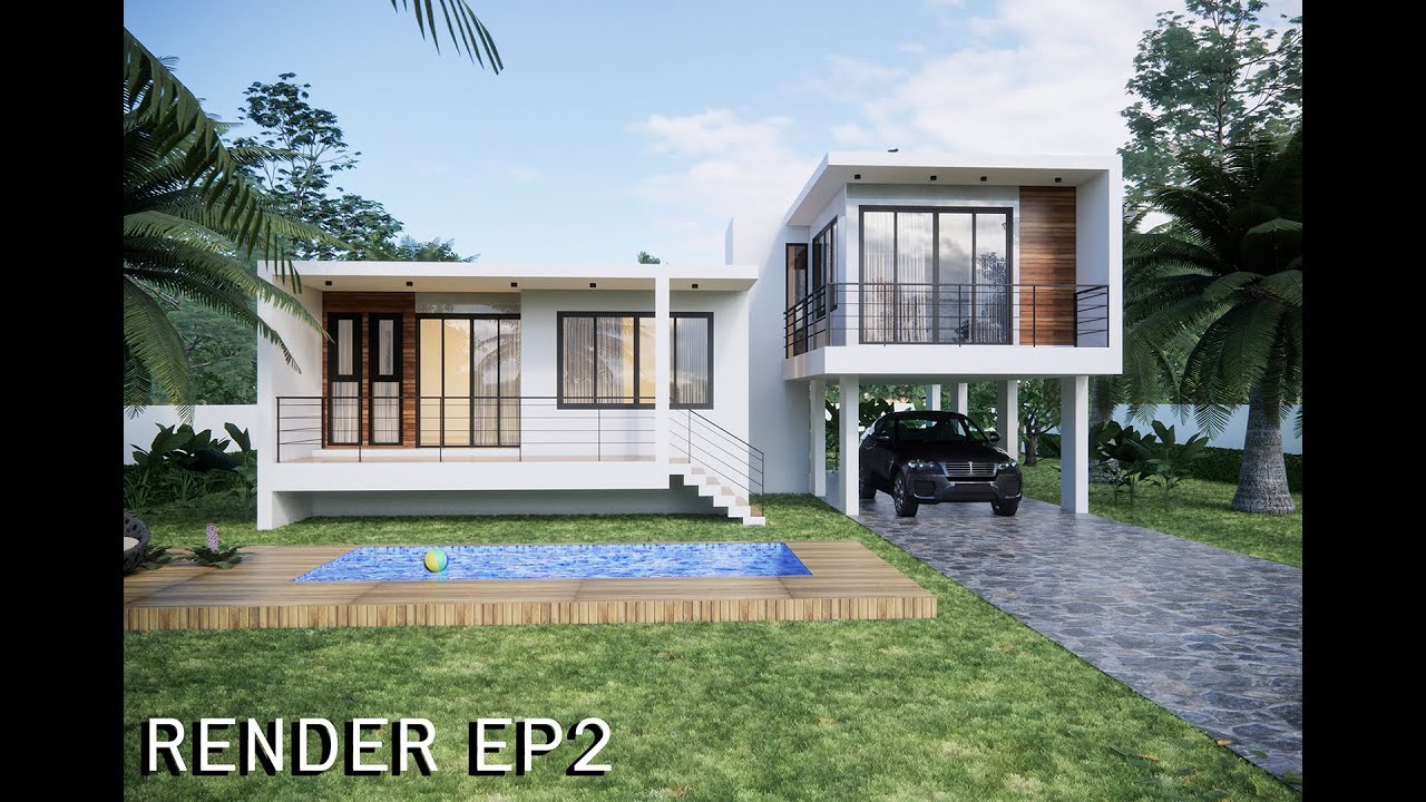 RENDER EP2 เรนเดอร์ด้วย Enscape แบบง่ายๆ