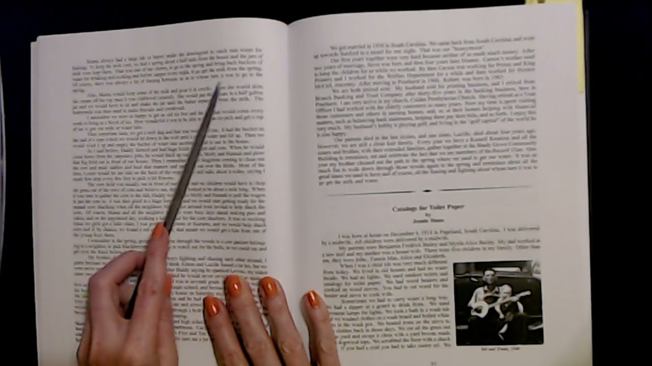 ASMR Reading Stories From 