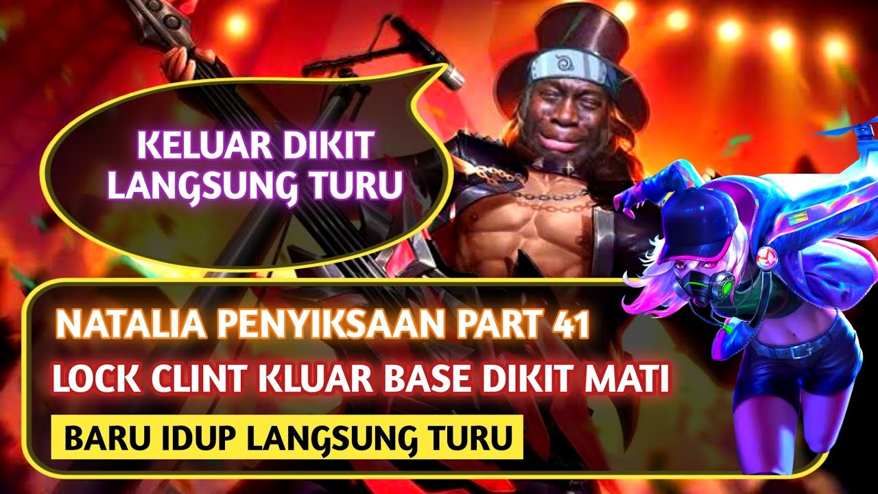 Natalia Penyiksaan Part 41 Lock Clint Keluar Base Dikit Langsung Mati, Baru Hidup Langsung Mati.