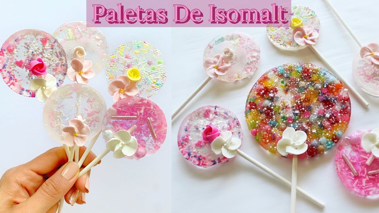 Cómo Hacer Paletas Con Isomalt