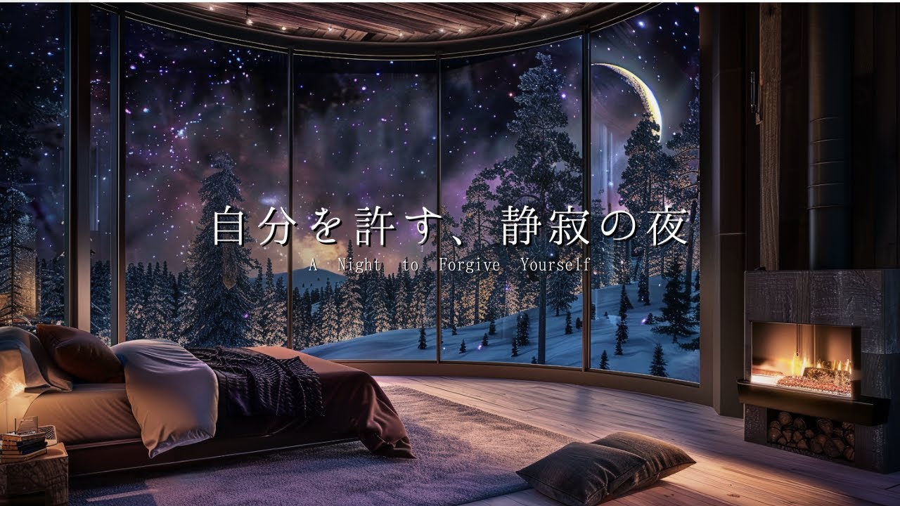 【睡眠用BGM】静寂な夜｜心を、整える時間｜穏やかなピアノ曲｜リラックス・ヒーリング｜Time to Align Your Soul