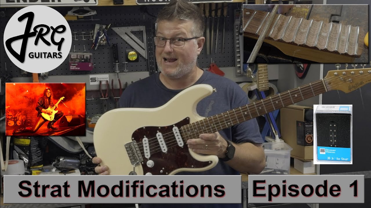 Strat Experiment - Scalloped Fretboard