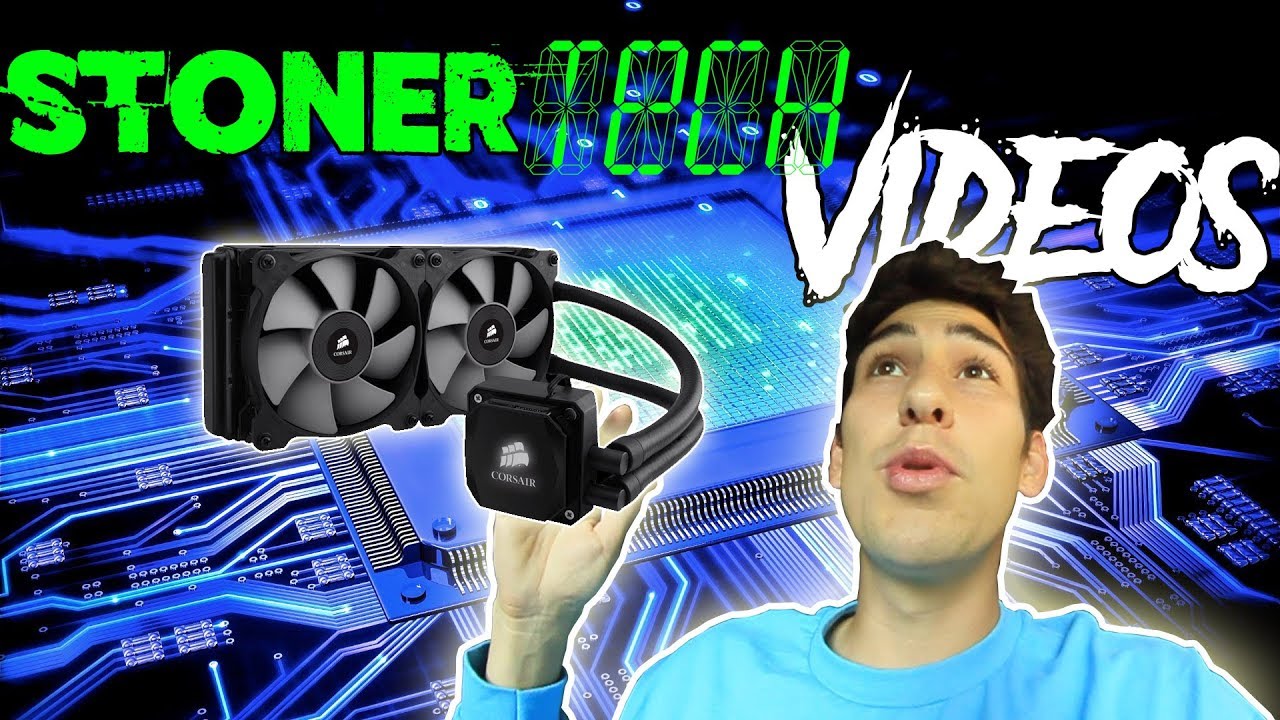 STONER INSTALLS A CPU WATER COOLER | STONER TECH VIDEOS