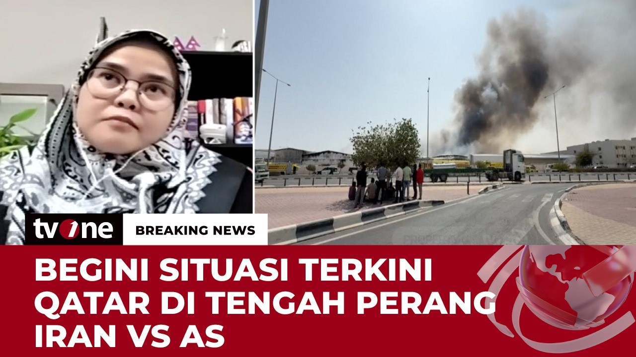 [BREAKING NEWS] Cerita WNI di Qatar di Tengah Perang Iran Vs AS, Masih Ada Suara Dentuman | tvOne