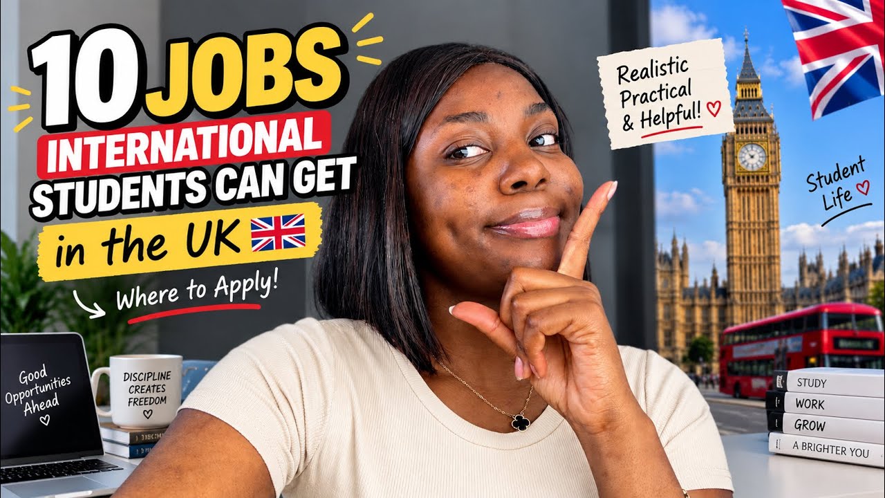10 Jobs International Students Can Get in the UK 🇬🇧 | Where to Apply! 
