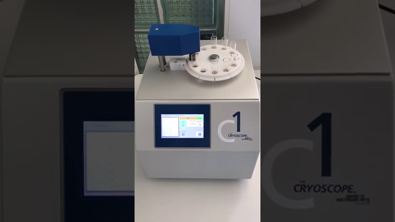 3. Калибровка Cryoscope C1 Gerber Instrruments