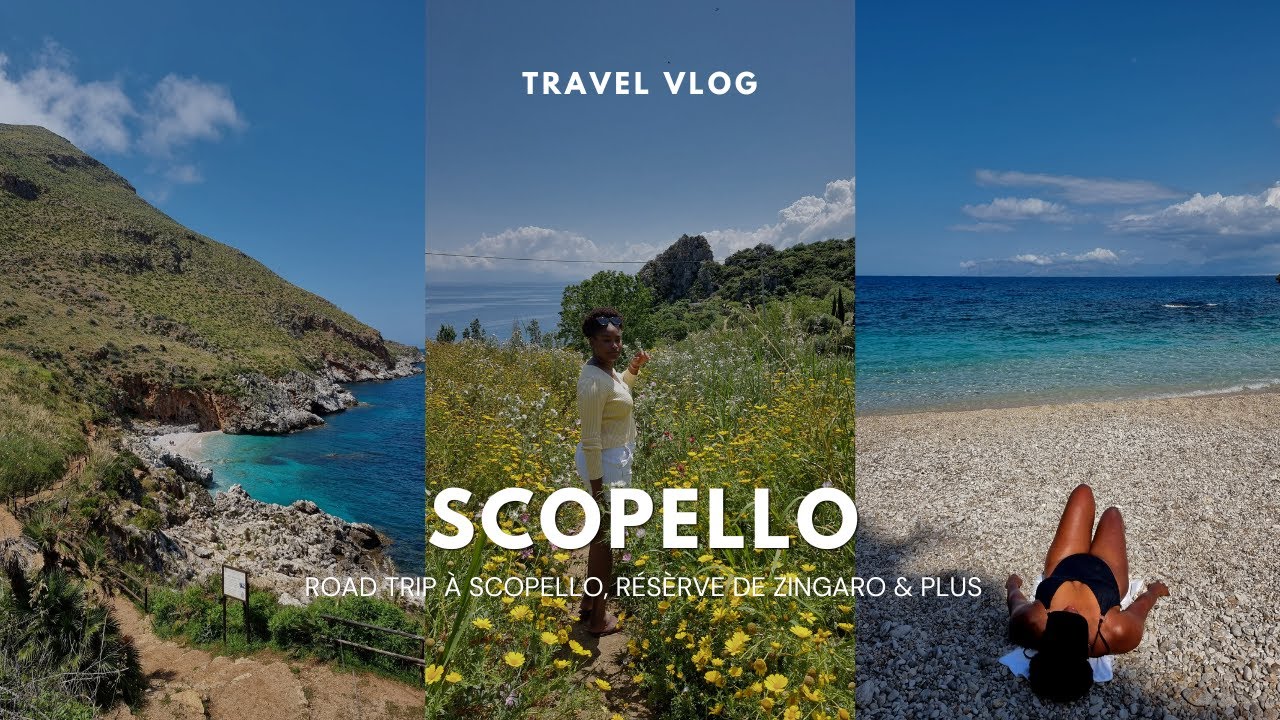 TRAVEL VLOG 4 : SICILE | Tonnara di Scopello, Réserve Naturelle du Zingaro & Trapani