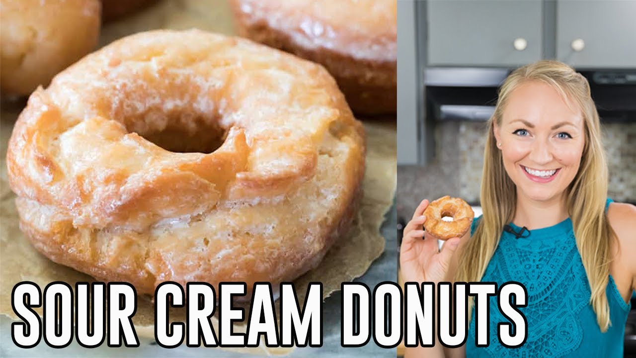 Sour Cream Donut Recipe