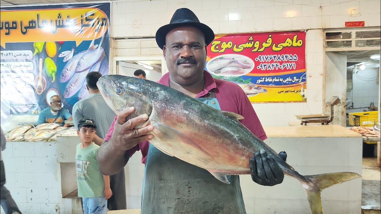 Fish cutting skulls 🐟 Attractive cut of large tuna 🐟برش ماهی درجنوب 