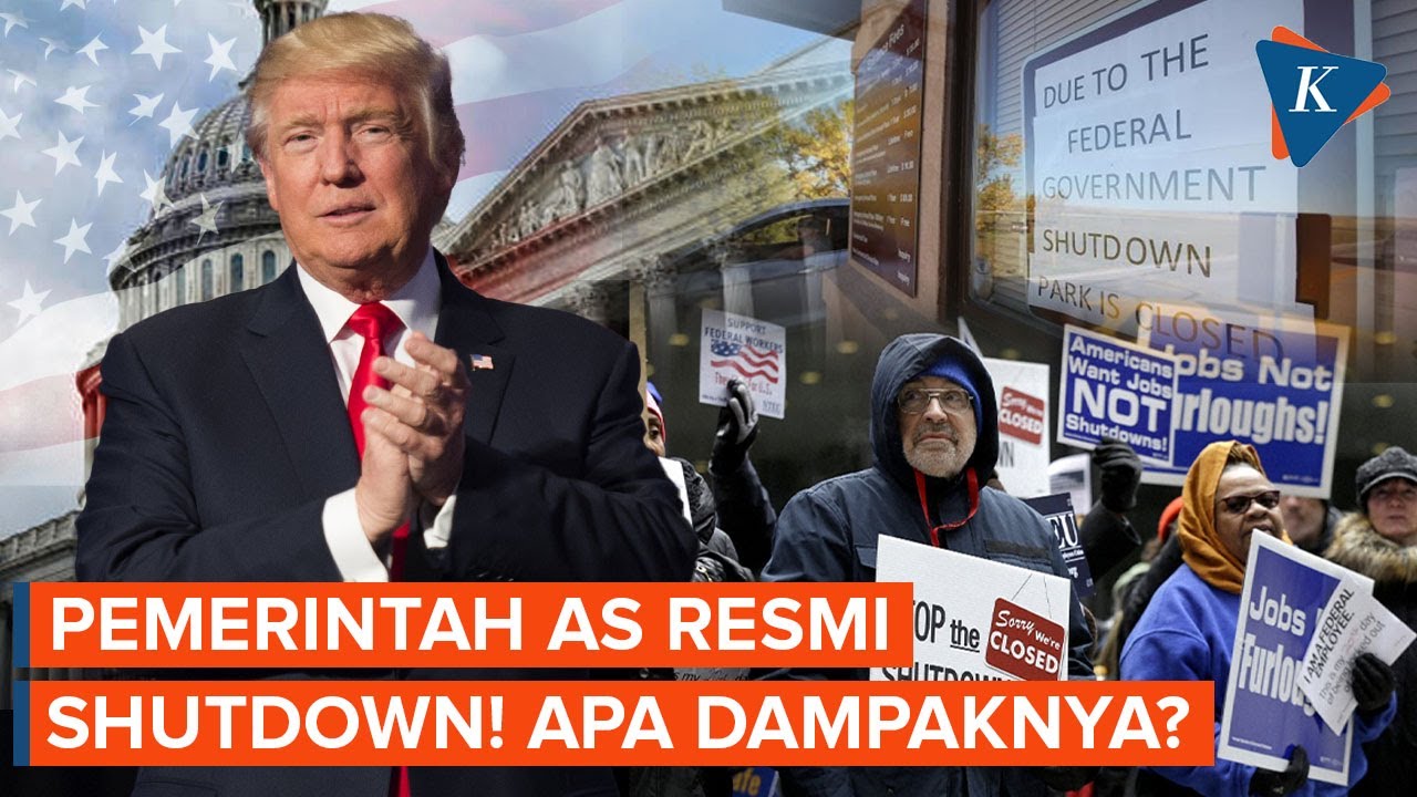 Pemerintah AS Resmi Shutdown, Apa Dampaknya?