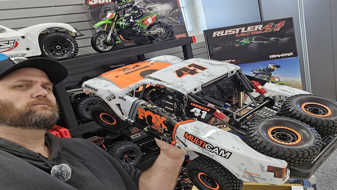 Самый крутой радиоуправляемый грузовик, который я когда-либо покупал! Traxxas Unlimited Desert Ra...