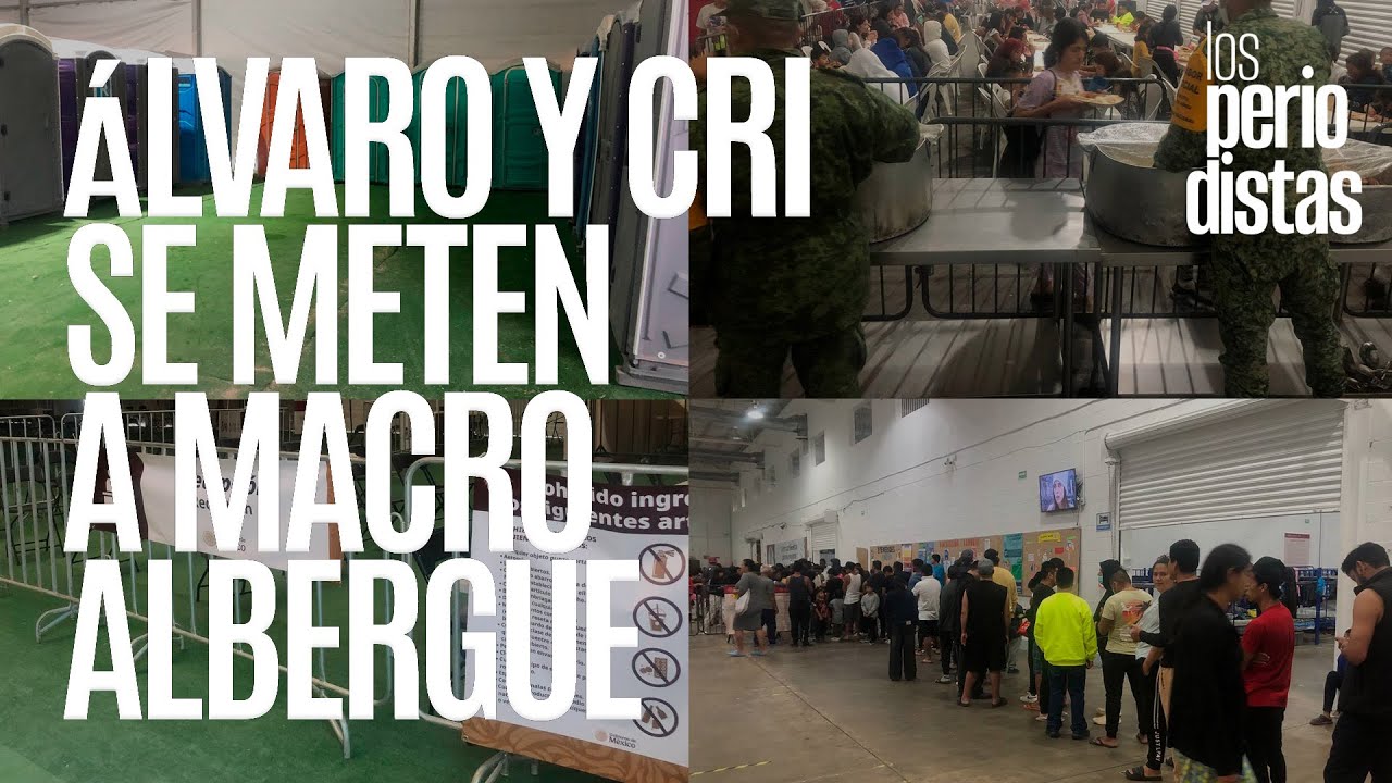 ÁLVARO Y CRI SE METEN AL MACRO ALBERGUE EN LA FRONTERA