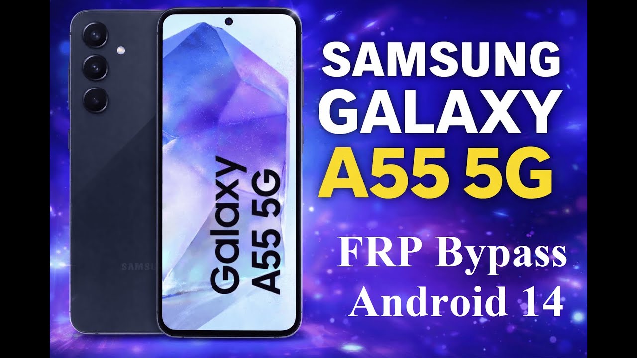 Samsung Galaxy A55 FRP Bypass Remove 100000% FREE Android 14  (Not supported on all models Samsung)