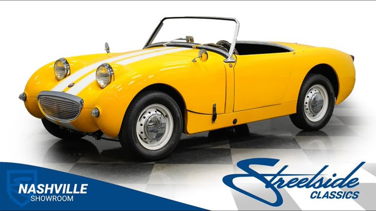 1960 Austin Healey Sprite MkI Bugeye 5239-NSH for sale | Charlotte, Atlanta, Dallas, Tampa, Pho...