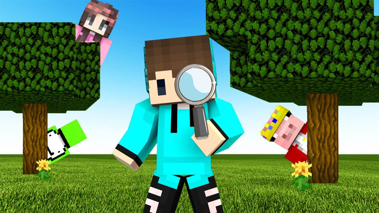 AKU DAN ISTRI MENCARI 50+ YOUTUBER MINECRAFT YANG TERSEMBUNYI
