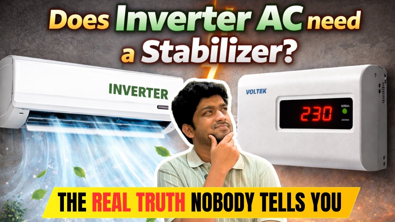 Inverter AC-ku Stabilizer Thevaiya? | Inverter AC vs Non Inverter AC | MUST WATCH!