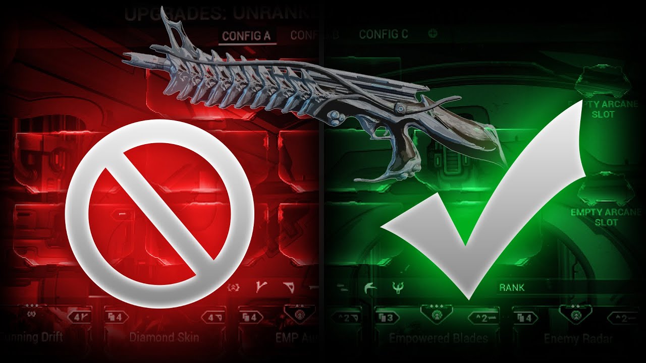 Guía para Buildear Armas en Warframe. Mejora tu daño fácilmente.