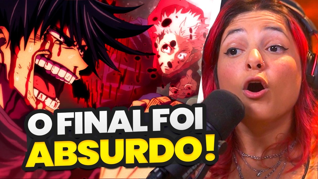 O FINAL DA PRIMEIRA TEMPORADA DE JUJUTSU FOI CINEMA!!!