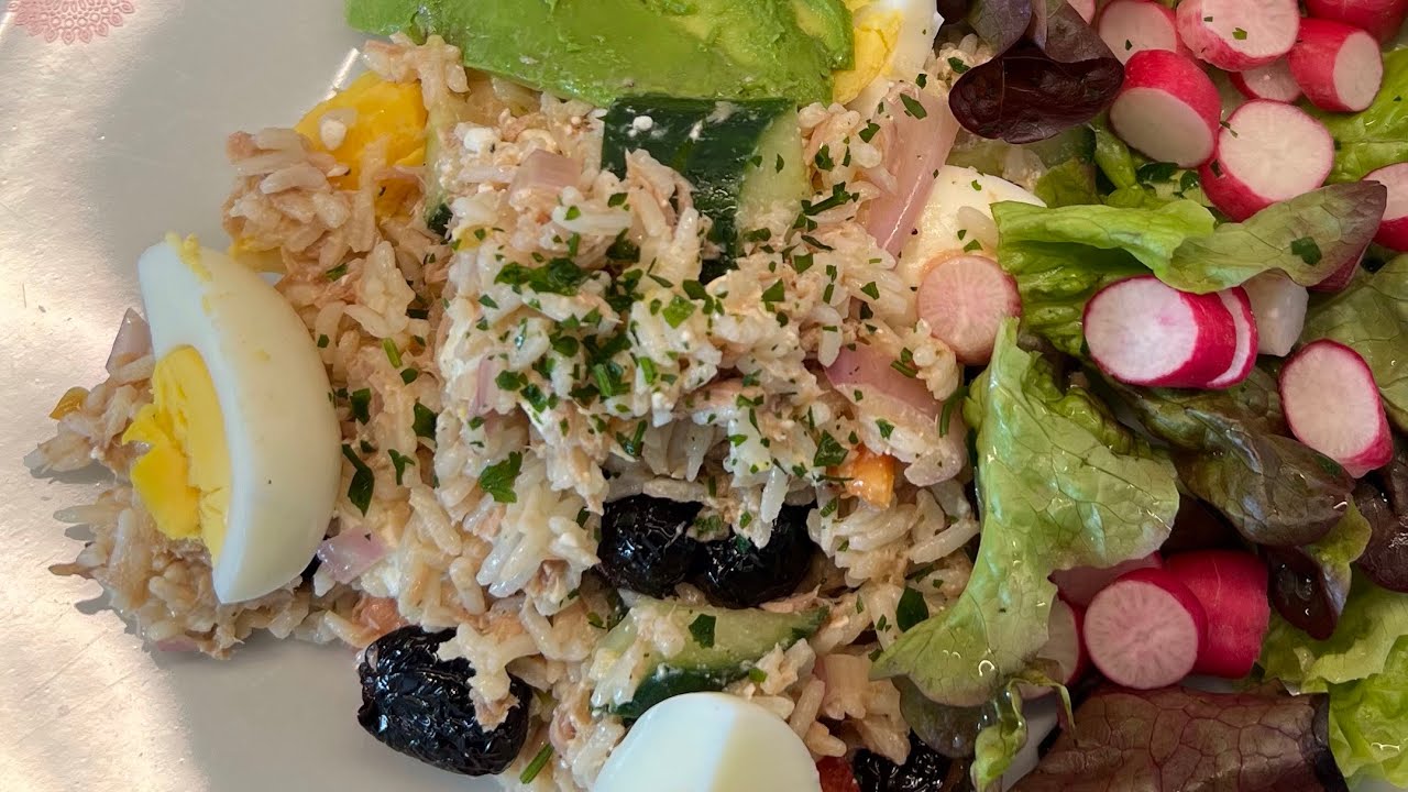 Salade de riz m&eacute;diterran&eacute;enne : une symphonie de saveurs !