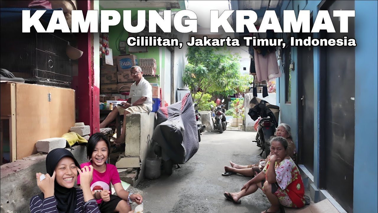 Saya Tersesat Didalam Gang-gang Sempit Kampung Kramat Jakarta | Real Life In Jakarta Indonesia