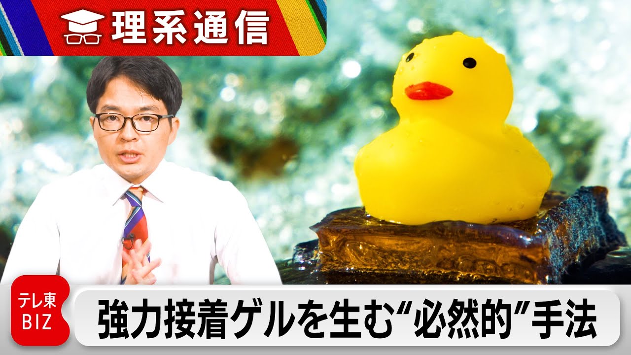 10倍強力な「水中スーパー接着ゲル」を生んだ”必然的”手法【橋本幸治の理系通信】