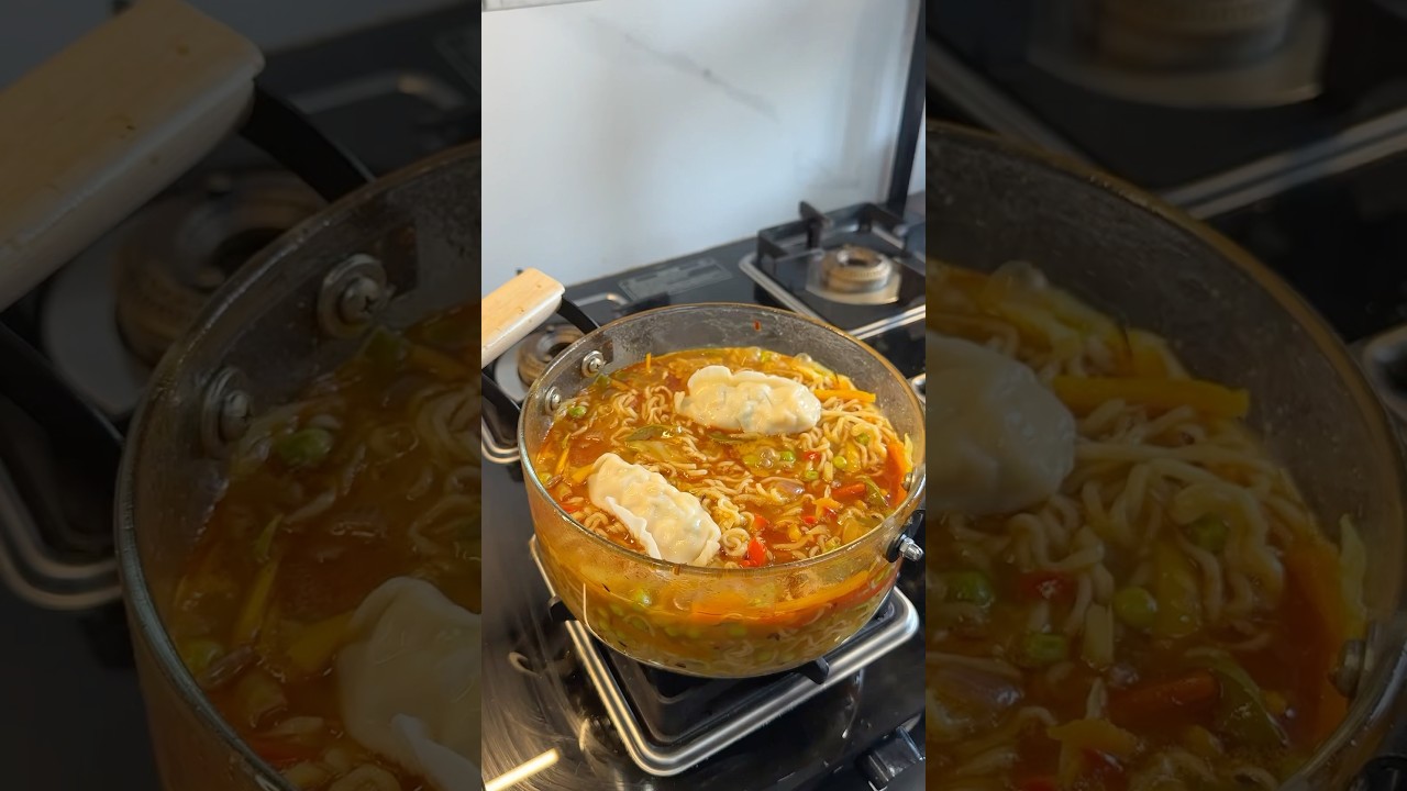 Рецепт Maggi ❤️ || Maggi с овощами || Maggi в стиле Манчоу || #вирусный #рецепт