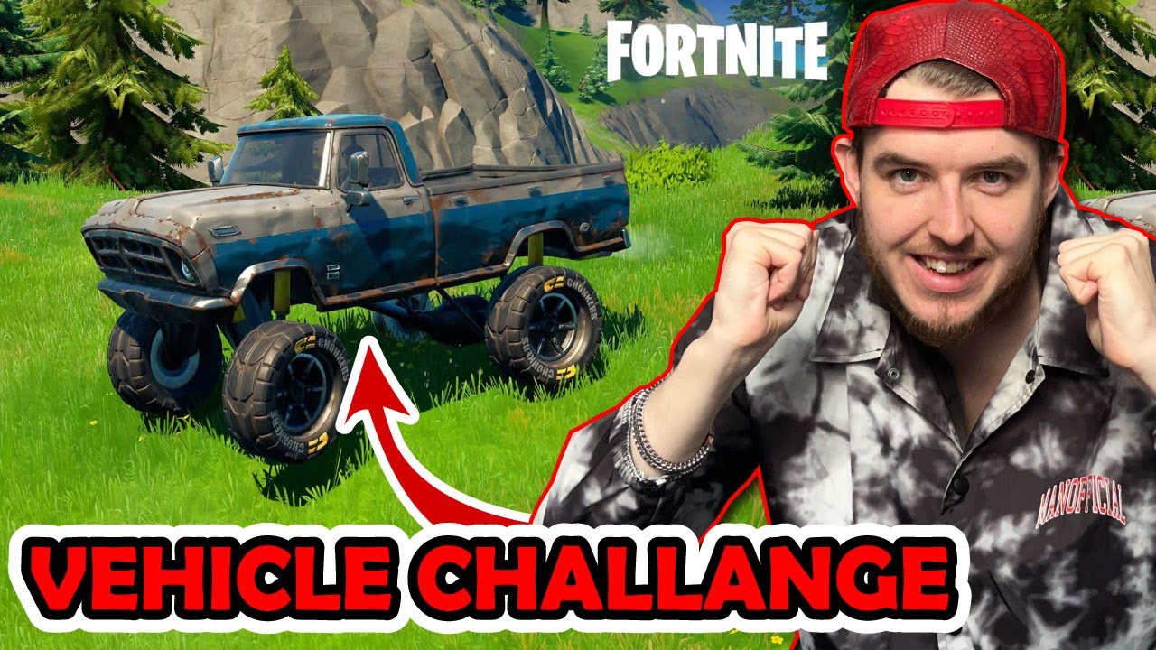Fortnite Vehicle-Only Challenge  😎🔥 Surviving with Style #fortnite