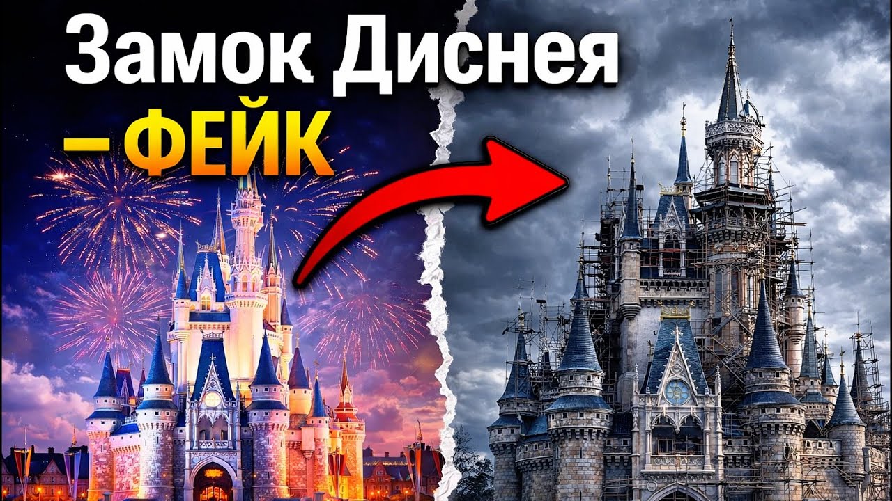 Замок Диснея — ФЕЙК. И это лишь 10% правды