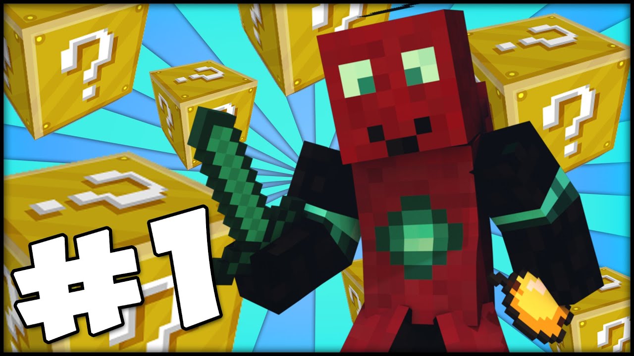 MINECRAFT LUCKY BLOCK - EPISODE 1 - LUCKY BOW!